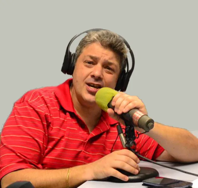 Fabrizio Ciancio in the studio